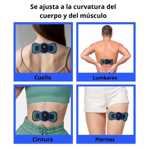 Mini Masajeador portátil para diferentes músculos del cuerpo