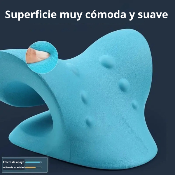Almohada quiropráctica relajante para cuello y hombros