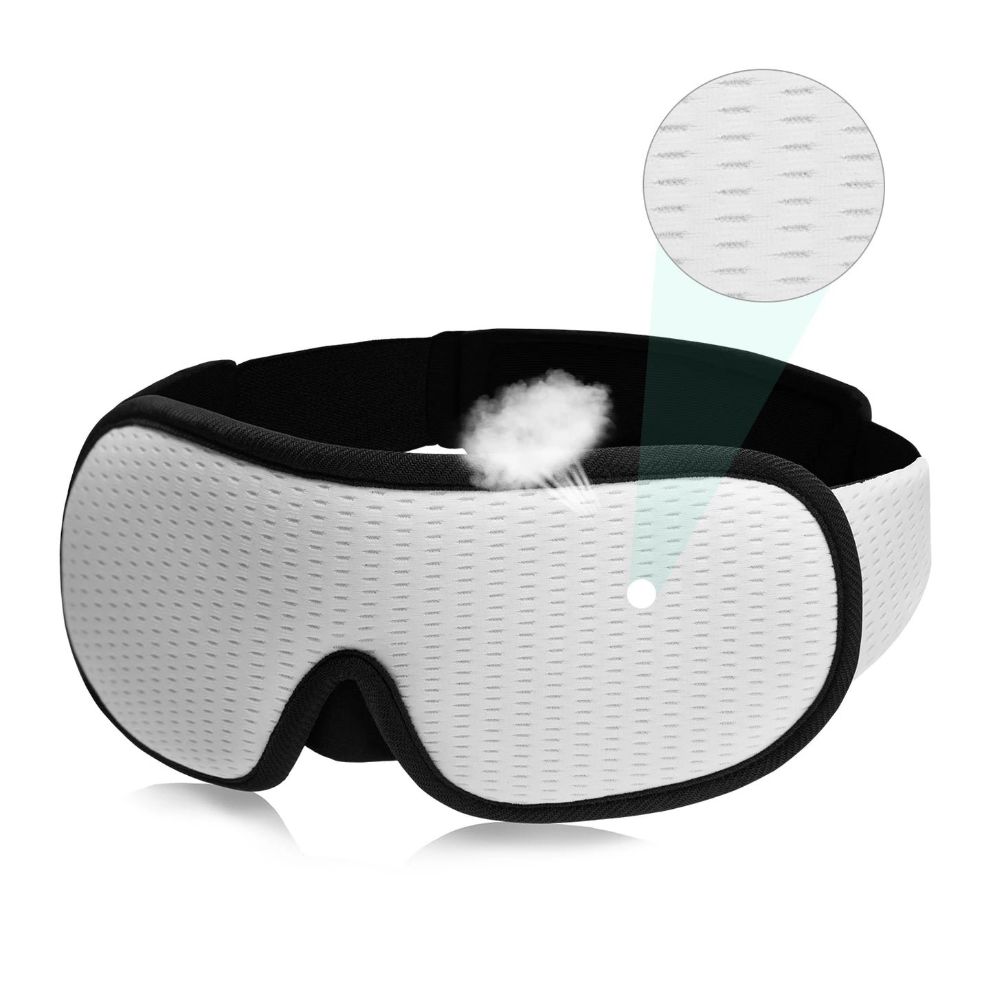 Máscara para dormir 3D acolchada