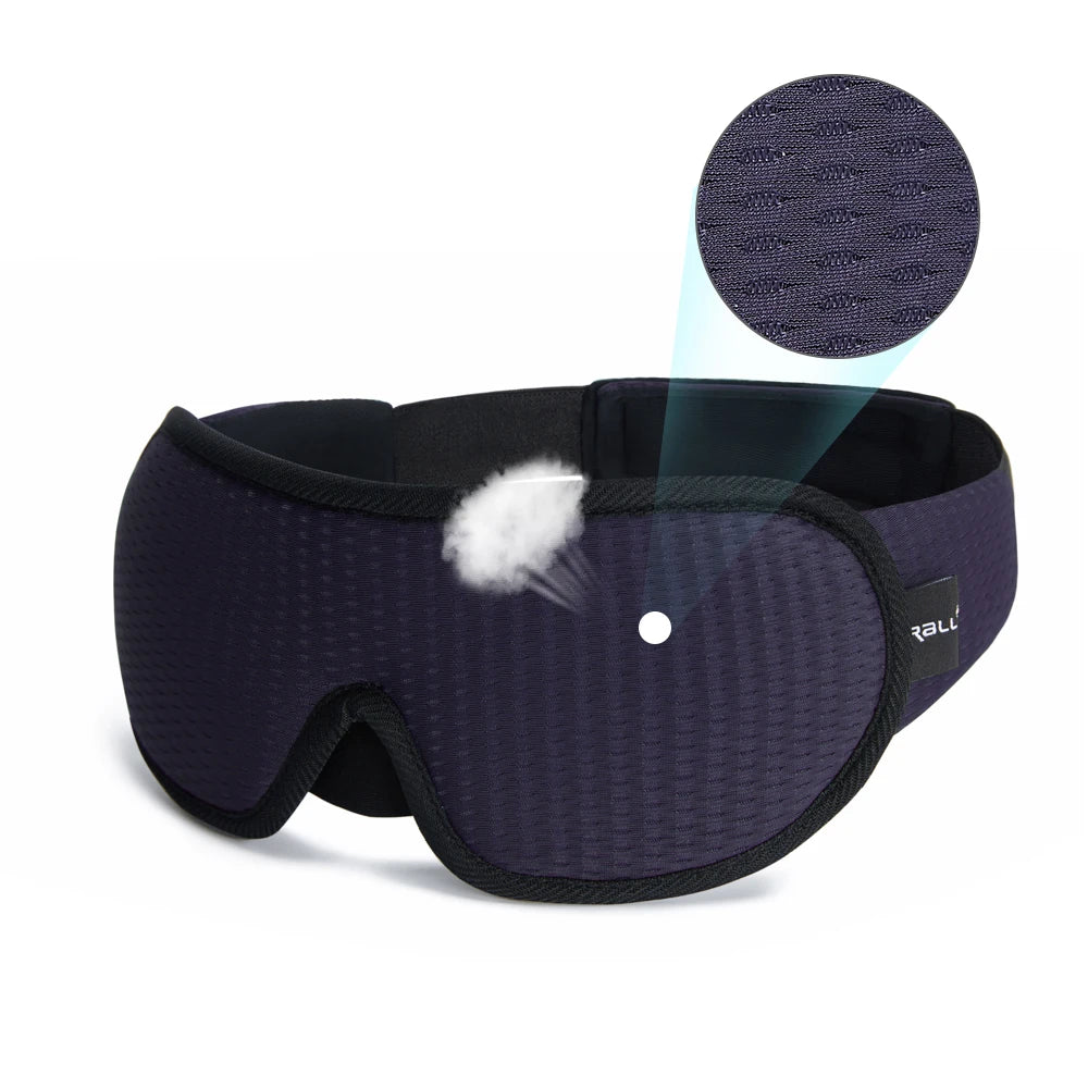 Máscara para dormir 3D acolchada