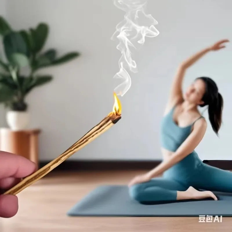 Palo Santo Natural – 4 Piezas de Energía, Limpieza y Bienestar Espiritual 🌿✨