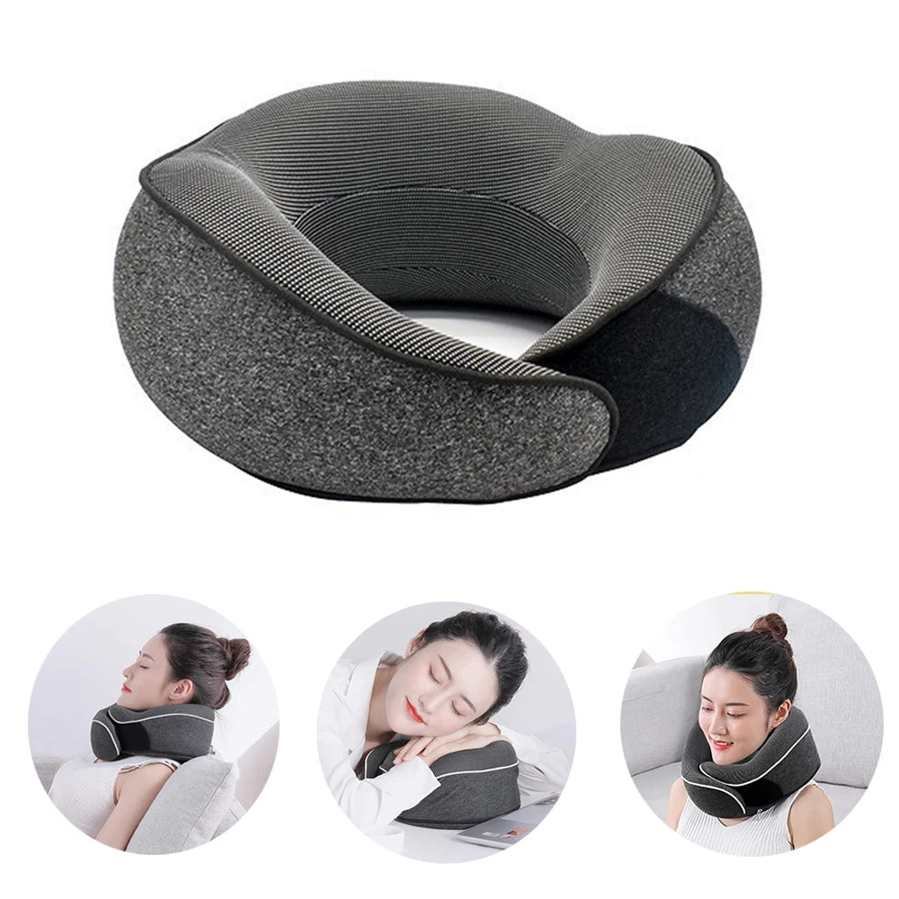 Almohada de espuma viscoelástica para el cuello