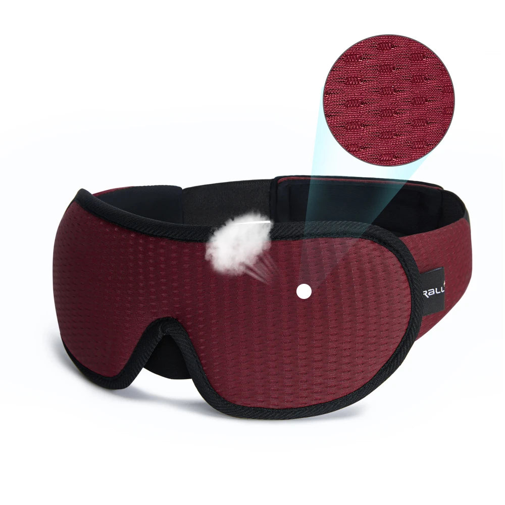 Máscara para dormir 3D acolchada