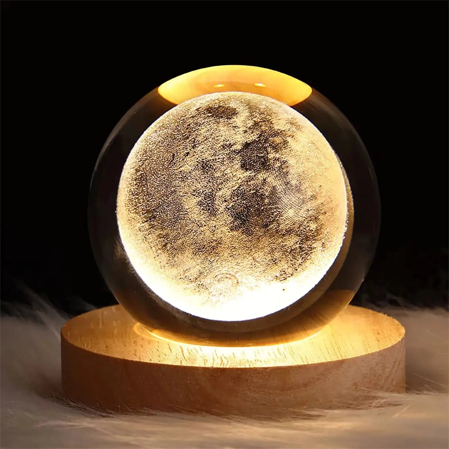 Bola de cristal Led luminosa USB (Espacio)