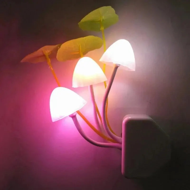 Luz Nocturna Relajante forma de Hongo