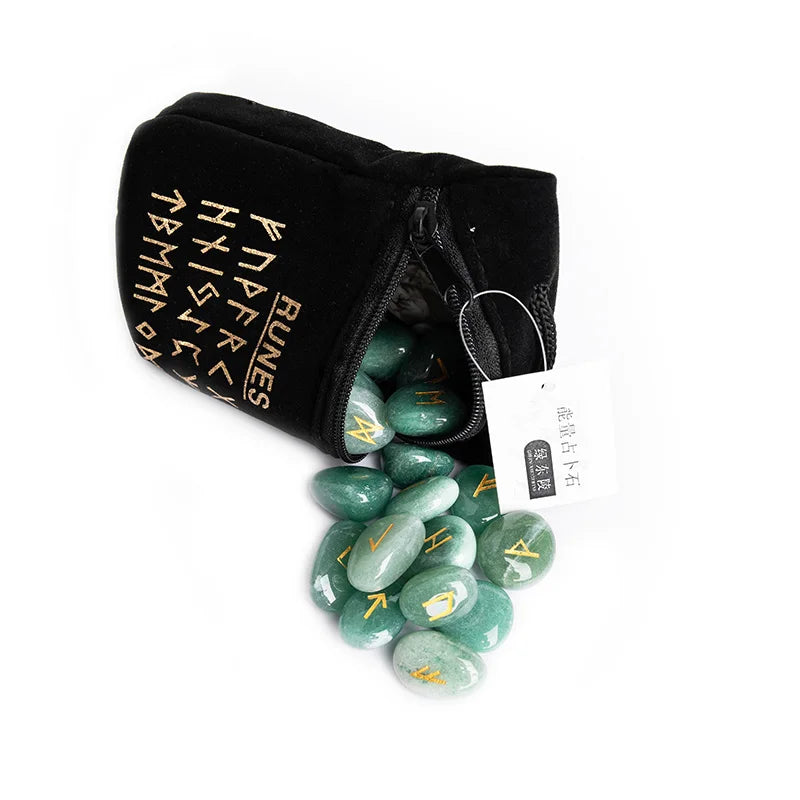 Runas de piedra 100% naturales (Energía, Adivinación)