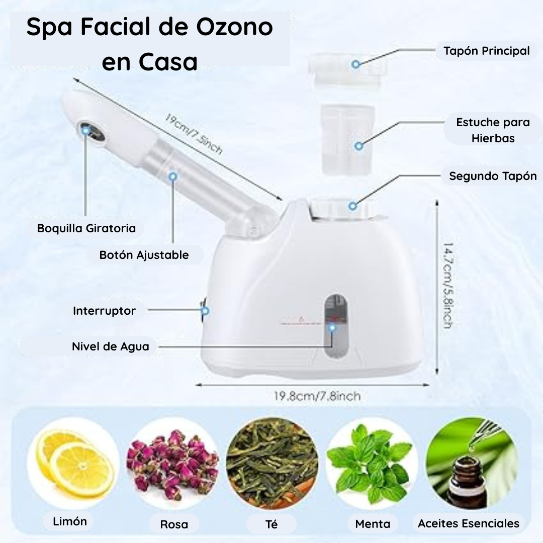 Vaporizador Facial de Ozono