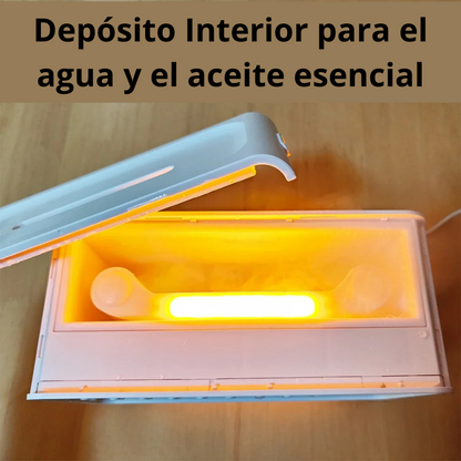 Humidificador Relajante con sonidos de la naturaleza Bluetooth