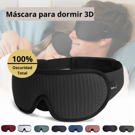 Máscara para dormir 3D acolchada