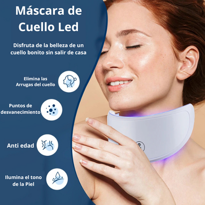 Máscara Facial y de Cuello Led Terapia