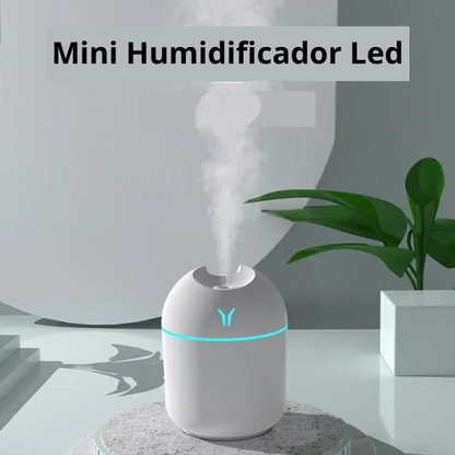 Mini humidificador Led USB 250ml