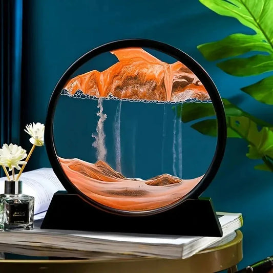 Reloj de arena movediza 3D