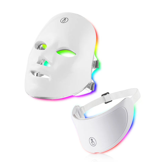 Máscara Facial y de Cuello Led Terapia
