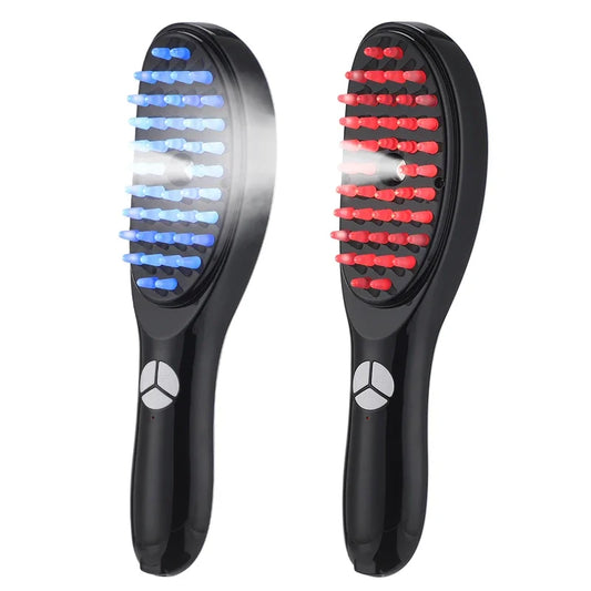 Peine eléctrico masajeador con vibración para el crecimiento del cabello