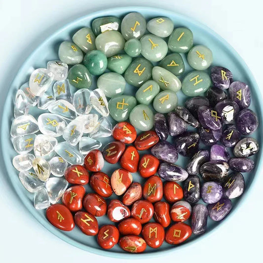Runas de piedra 100% naturales (Energía, Adivinación)