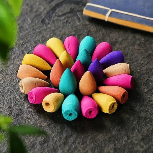 60 piezas cono de incienso natural multiperfume
