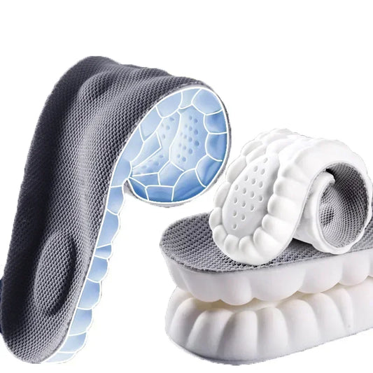 Plantillas deportivas y para el día a día relajantes de látex 4D (Unisex)